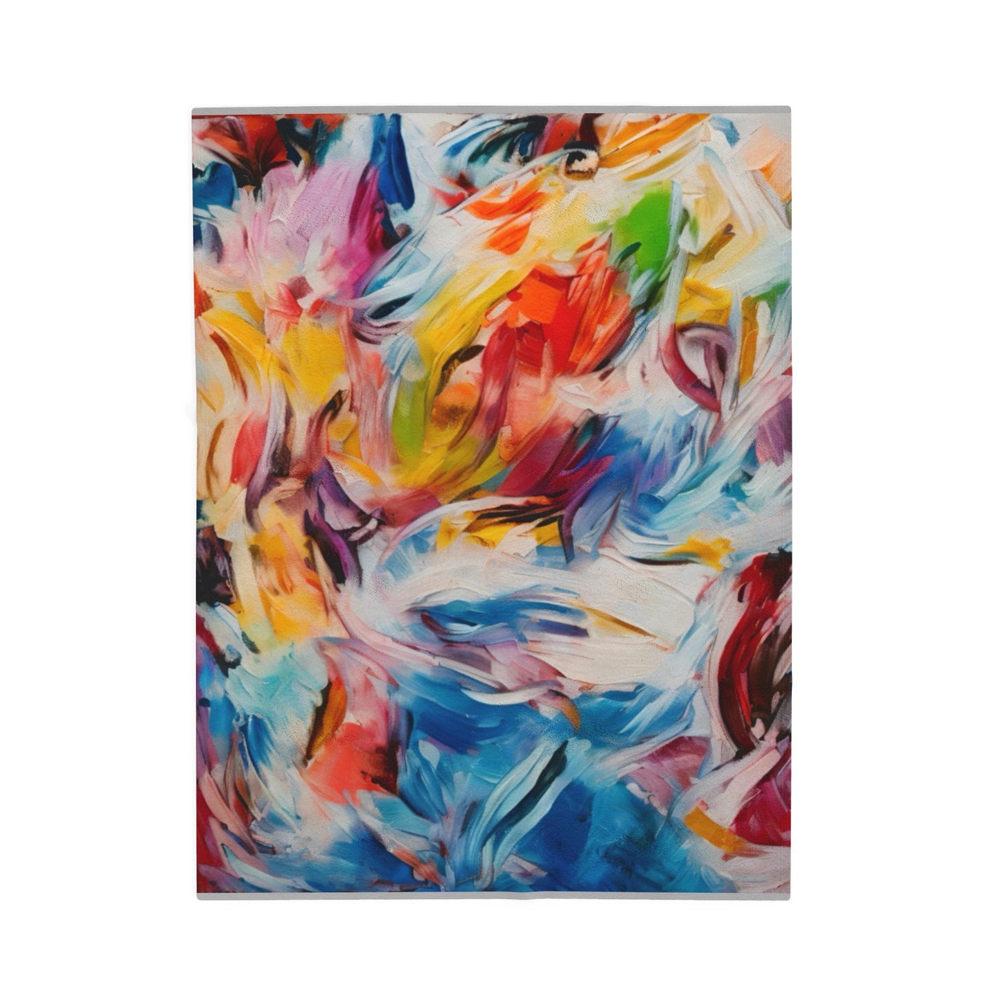 Velveteen Plush Blanket - Abstract Art by prcliffertart