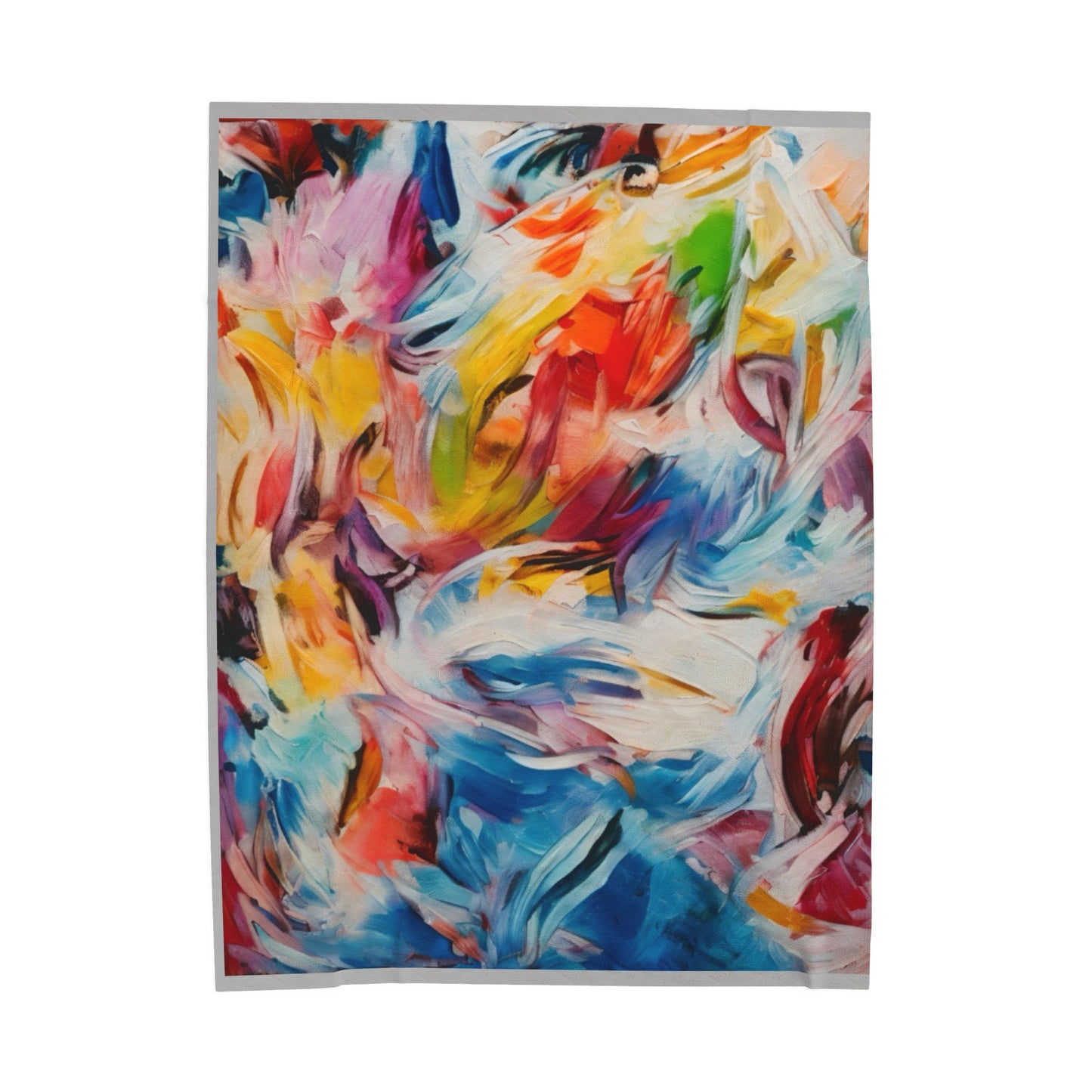 Velveteen Plush Blanket - Abstract Art by prcliffertart